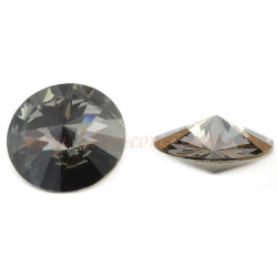 Swarovski Rivoli 1122 SS47 - Crystal Silver Night F